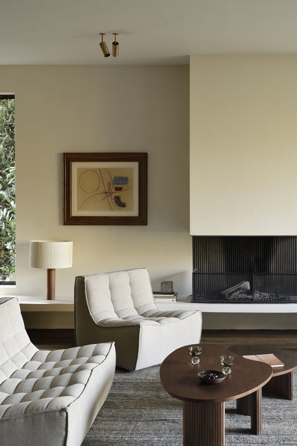 N701 Canapé 2 places gris foncé Ethnicraft