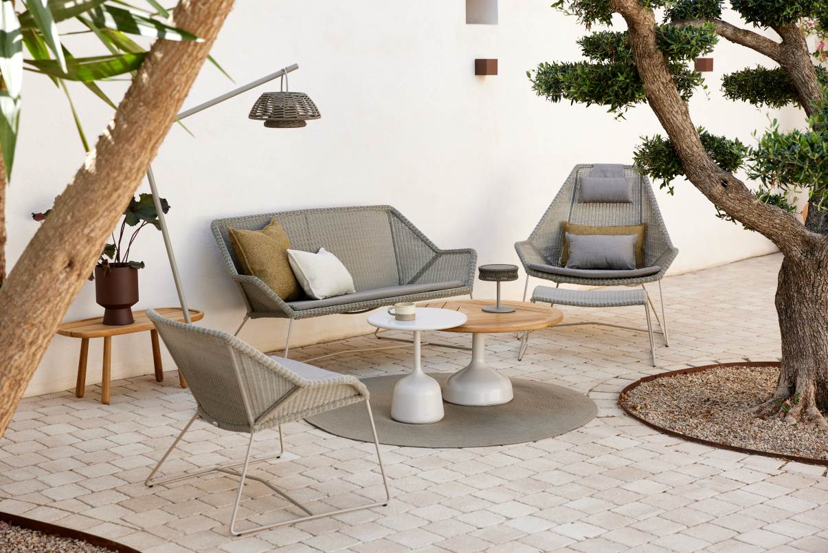 Breeze canapé salon extérieur Cane-Line