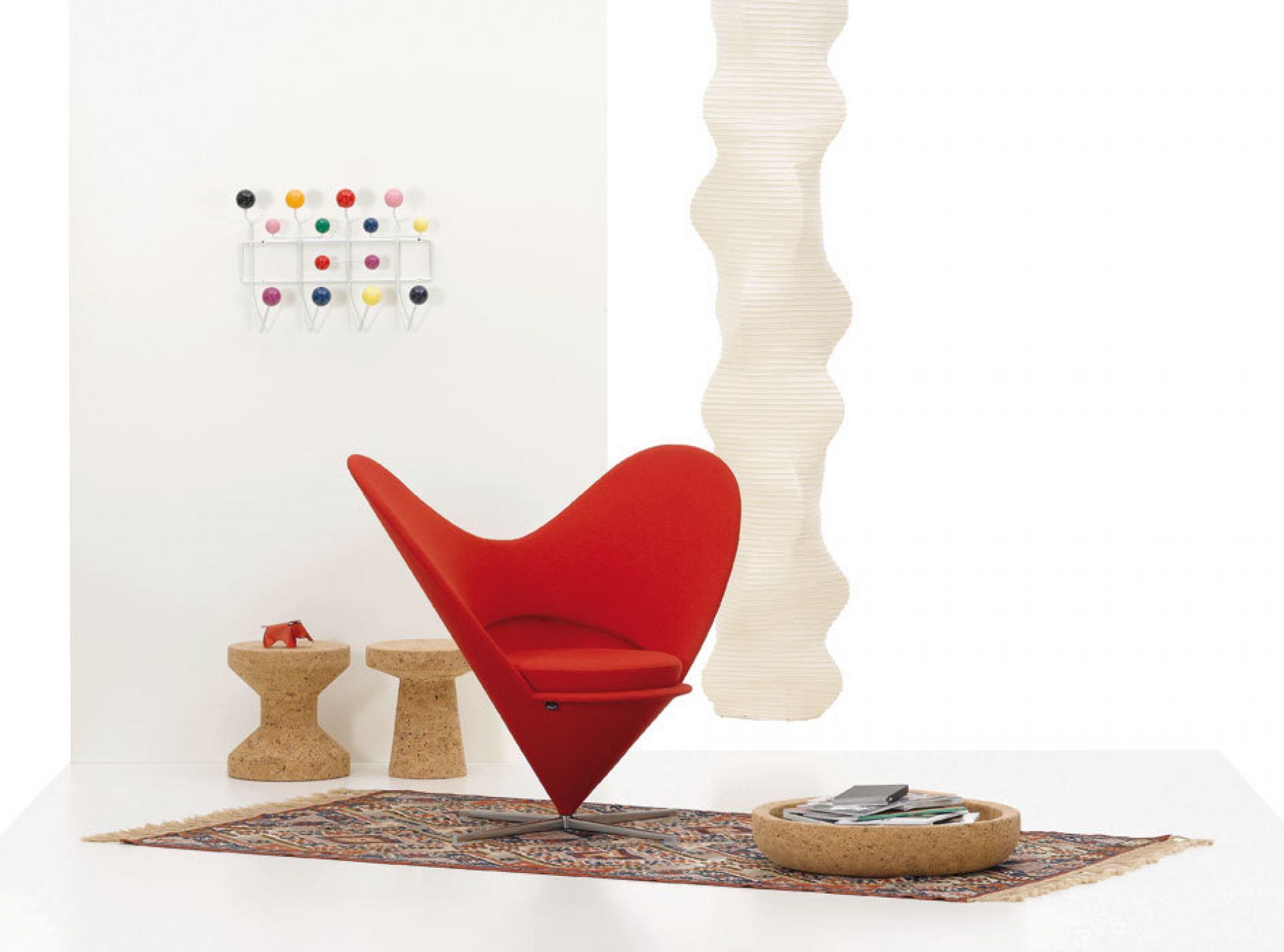 Hang it all vestiaire colorée Vitra Eames