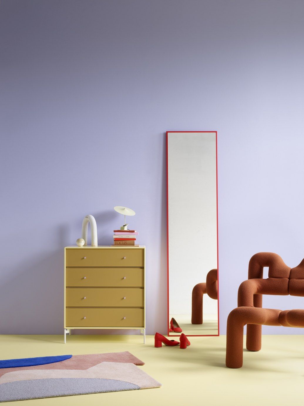 Colour Frame Mirror Like Miroir Montana 
