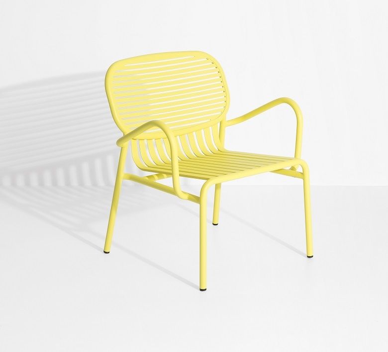 Week-End Garden Armchair Fauteuil Petite Friture Jaune Week-End Garden Armchair Fauteuil Petite Friture Jaune