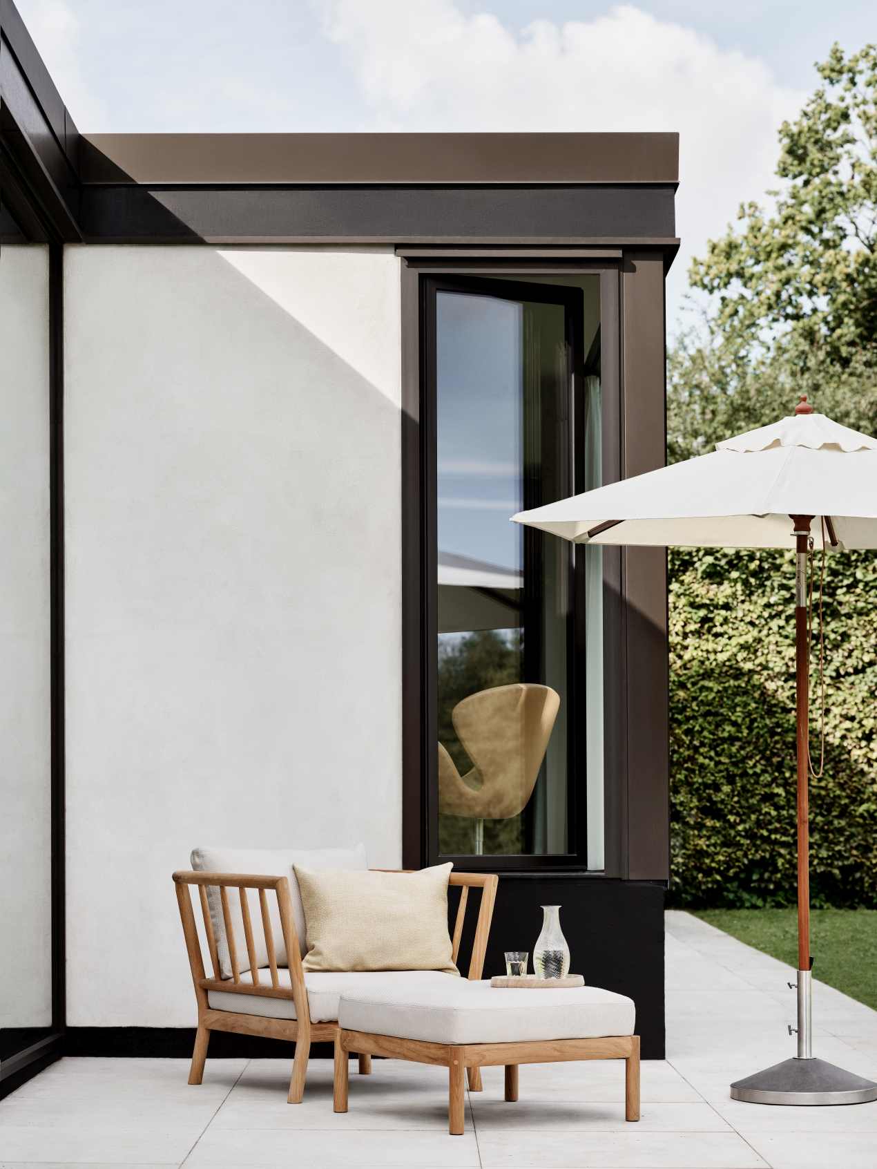 Tradition Pouf tabouret H 40 cm Skagerak by Fritz Hansen