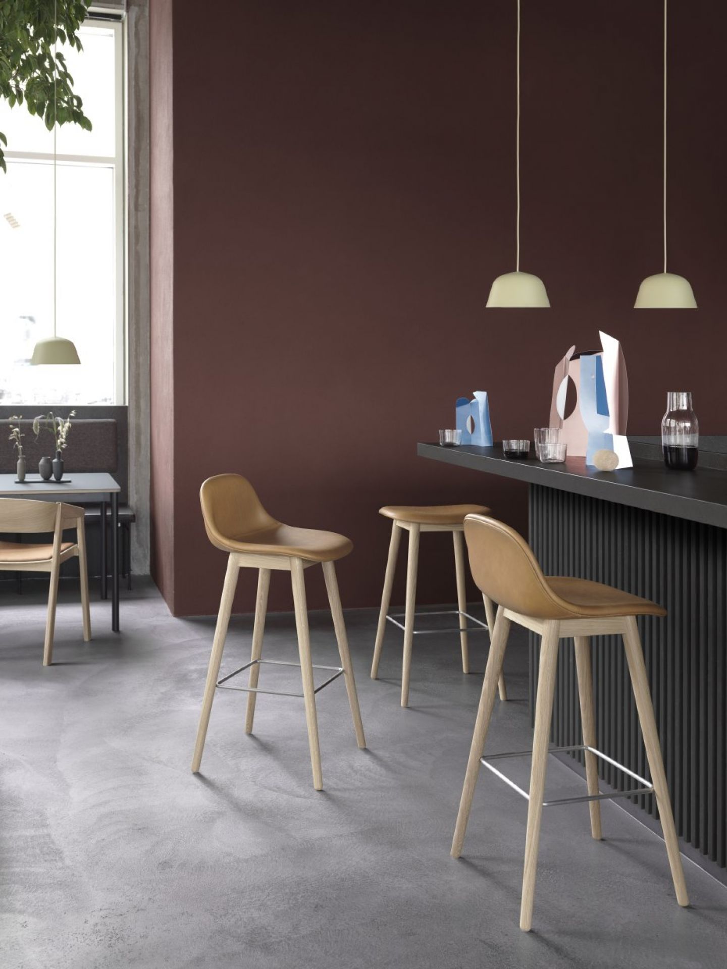Cover Tabouret de bar H 75 cm Muuto