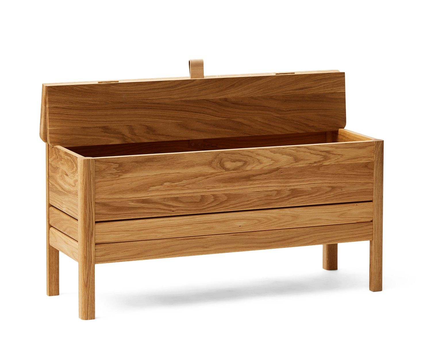 Banc de rangement A Line, 90 cm, Form & Refine
