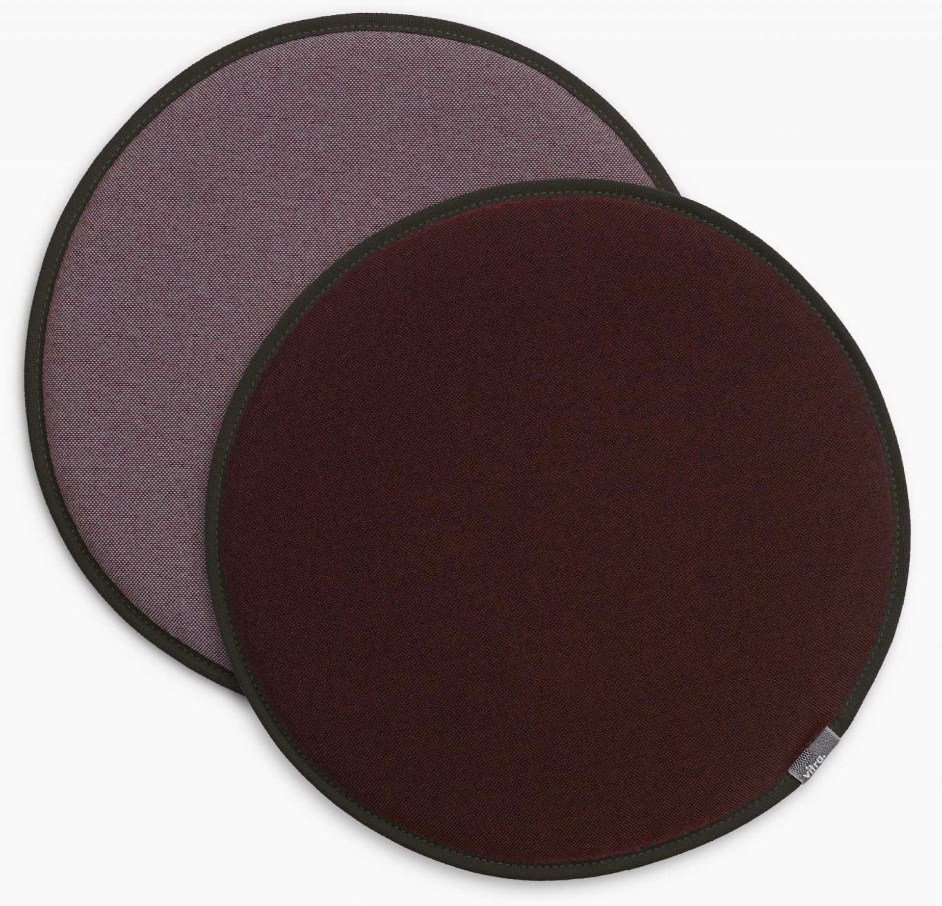 Seat Dot Sitzkissen Vitra-dunkelrot-nero / dunkelrot-eisblau OFFRE SPECIALE