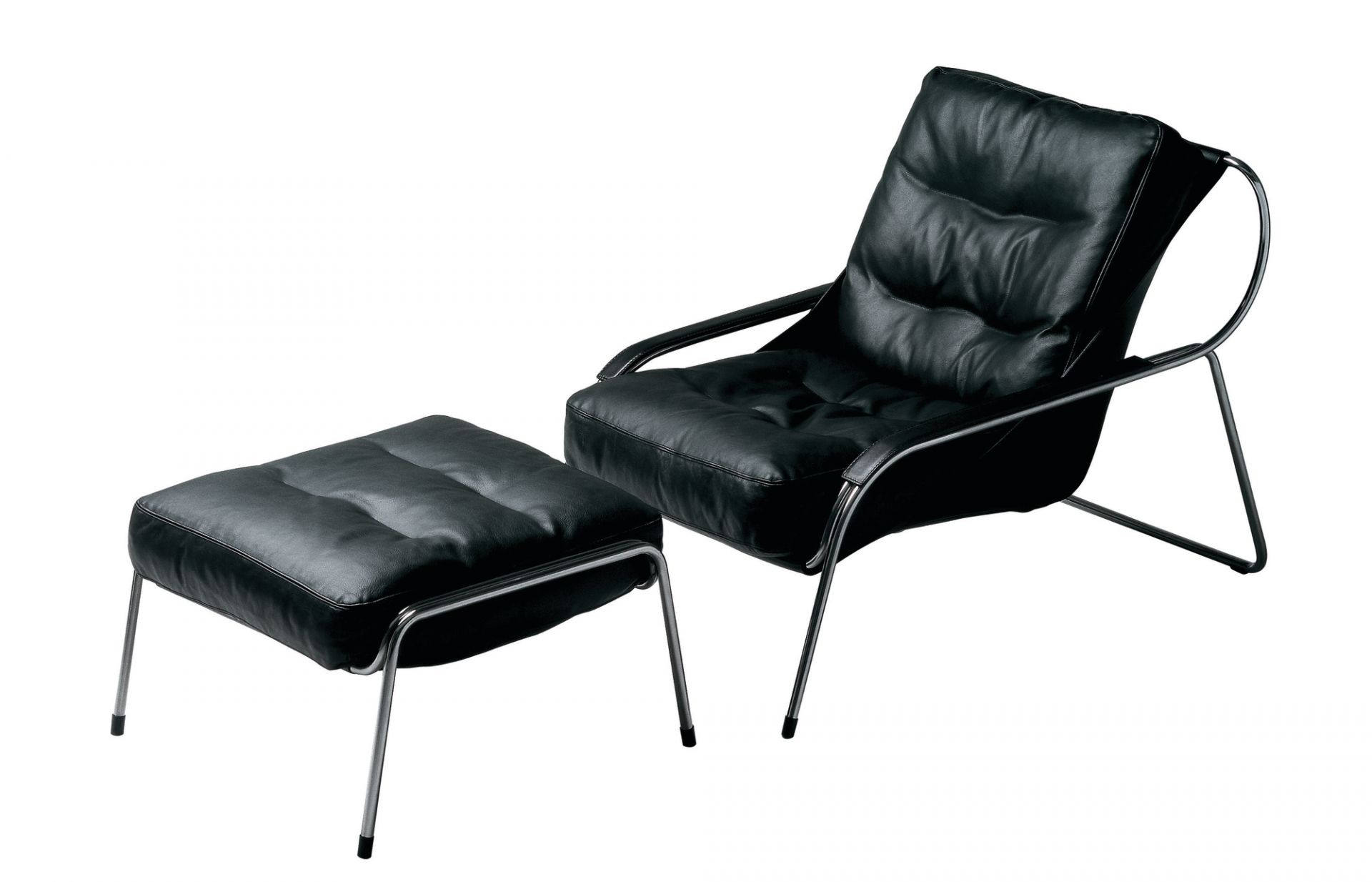 Maggiolina Fauteuil et Tabouret Zanotta
