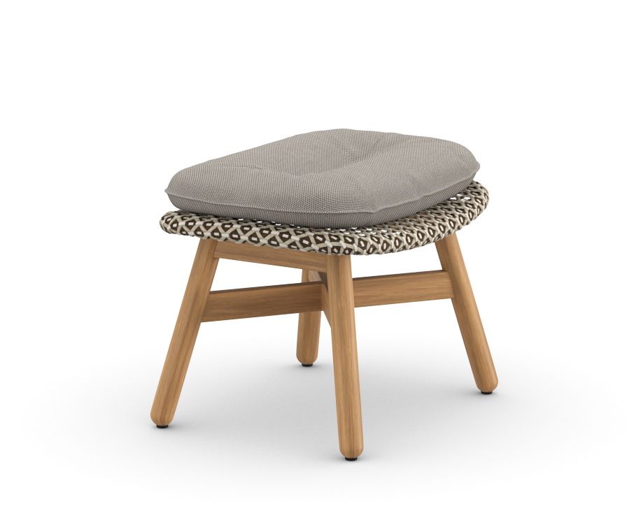 Mbrace Tabouret avec revêtement Dedon