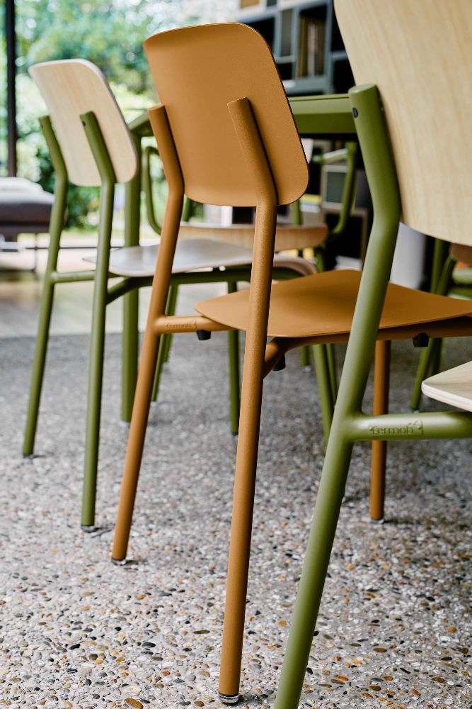 Studie Chair Chaise en chêne d'intérieur Fermob