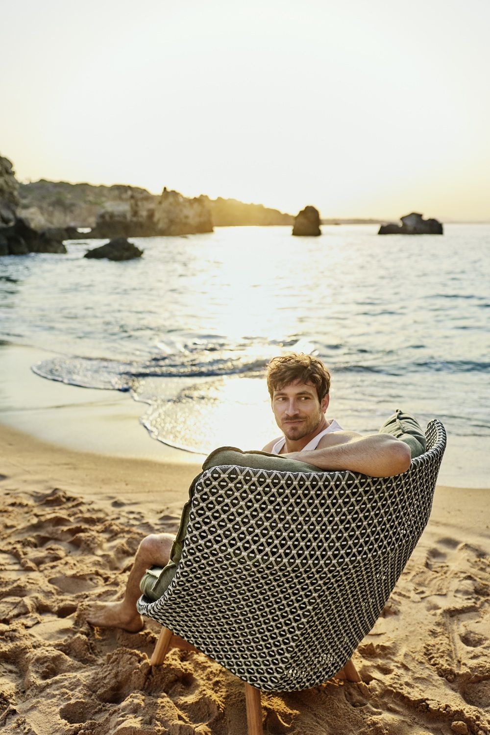 Mbrace Outdoor Wing chair Fauteuil à haut dossier Dedon