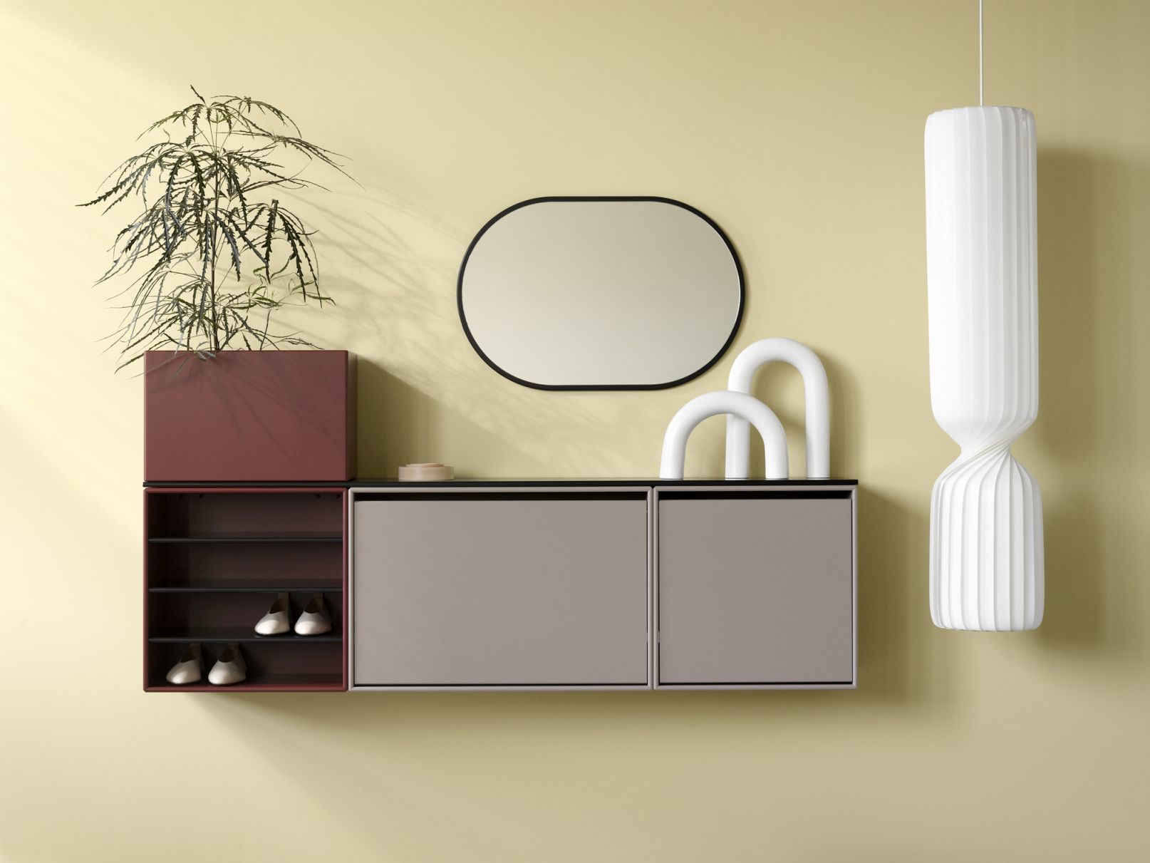 Hide Armoire à chaussures Oat Montana QUICK SHIP