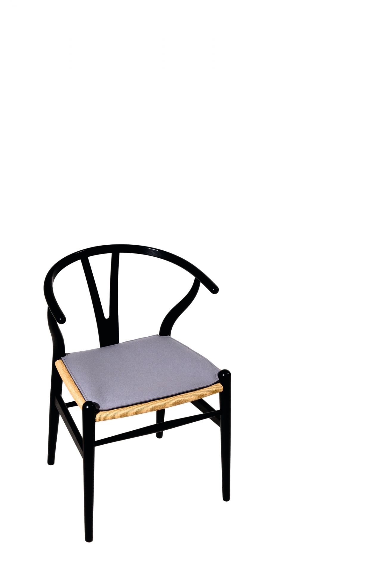 Coussin de Siège - Felt coussin Wishbone Chair Parkhaus Berlin Jaune