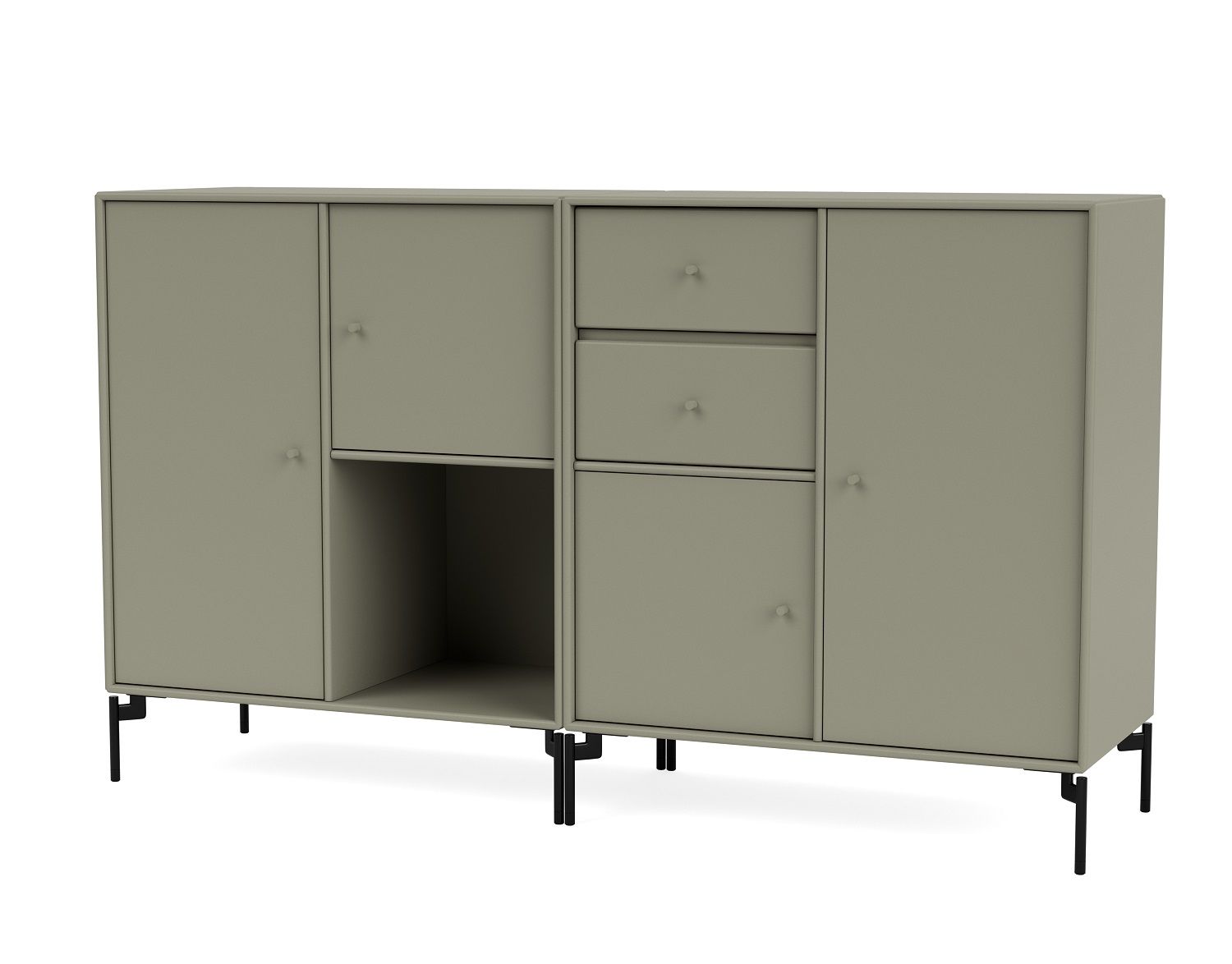 Couple buffet C Pieds noir Montana QUICK SHIP
