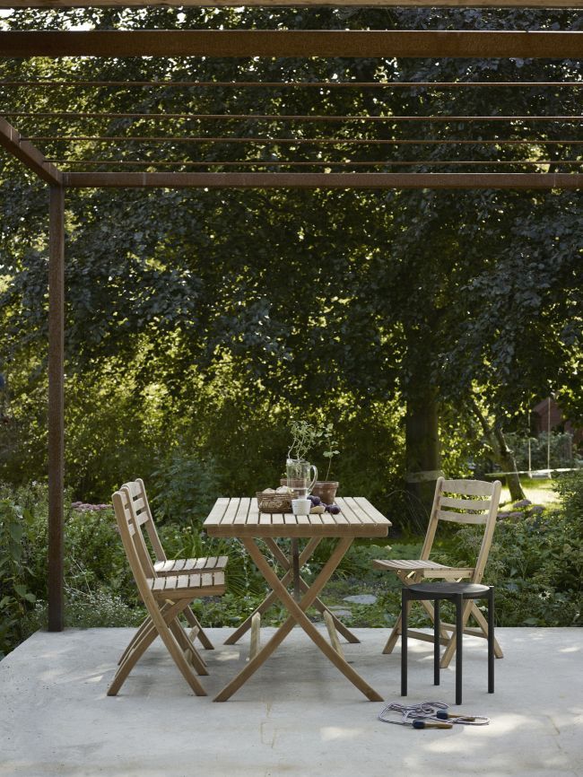 Selandia Table 147 Table à manger d'extérieur Skagerak by Fritz Hansen