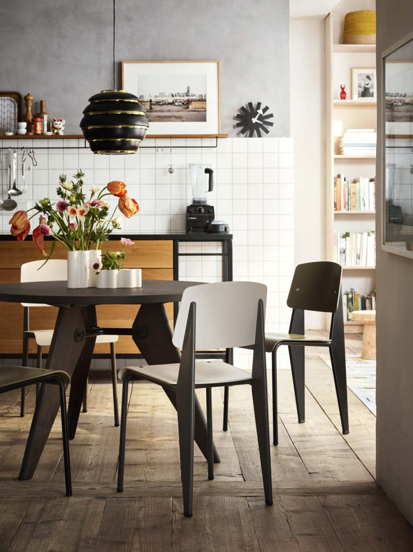 Gueridon/ Guéridon Table Ø 90 cm Vitra