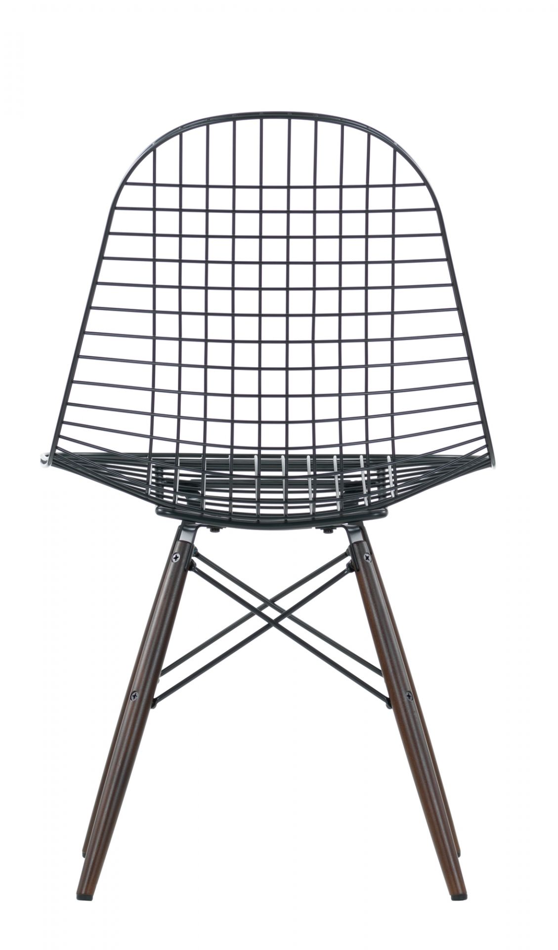 DKW Wire Chair Chaise assise rembourree Vitra