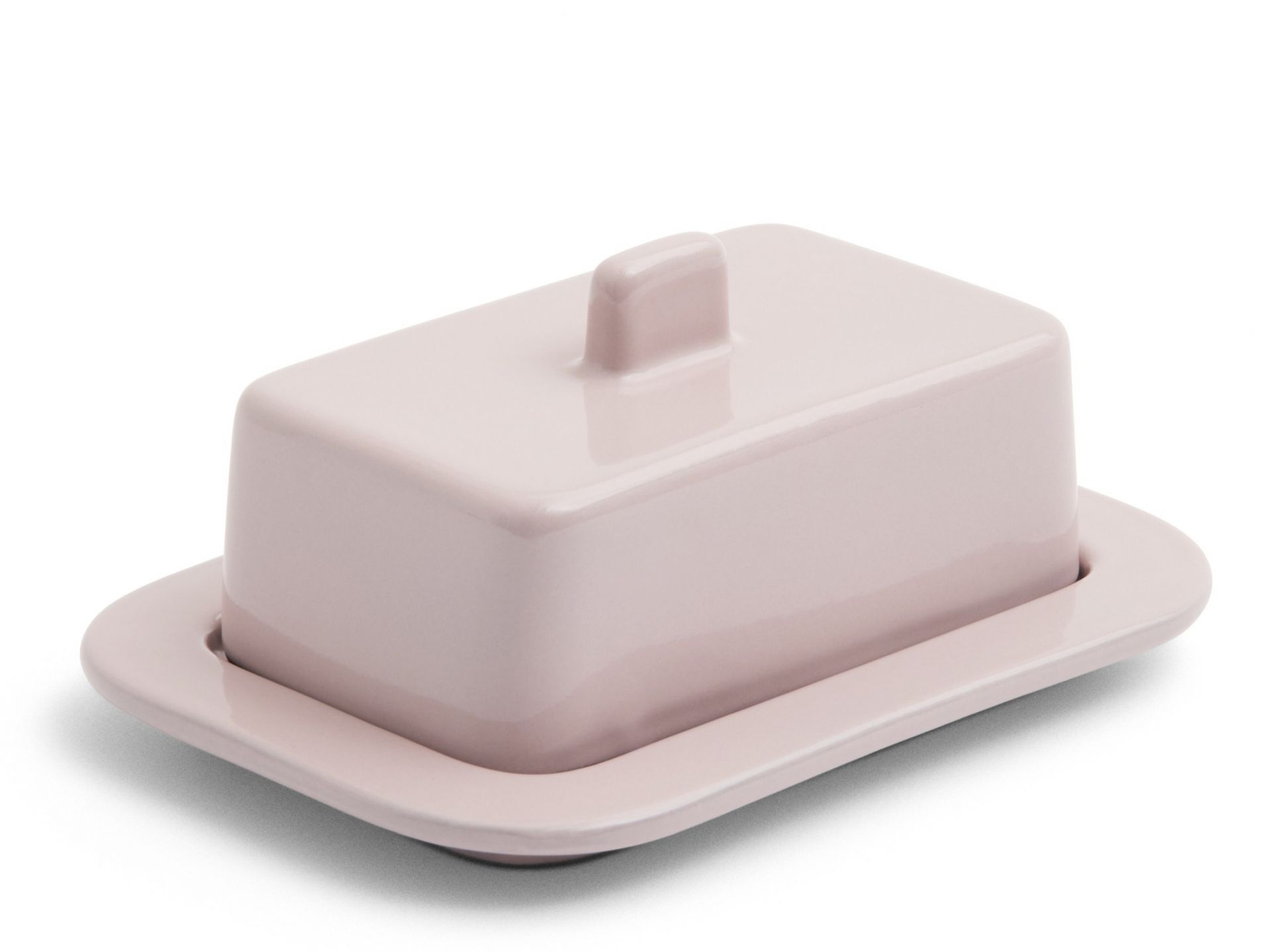Barro Butter Dish Beurrier Hay Pink