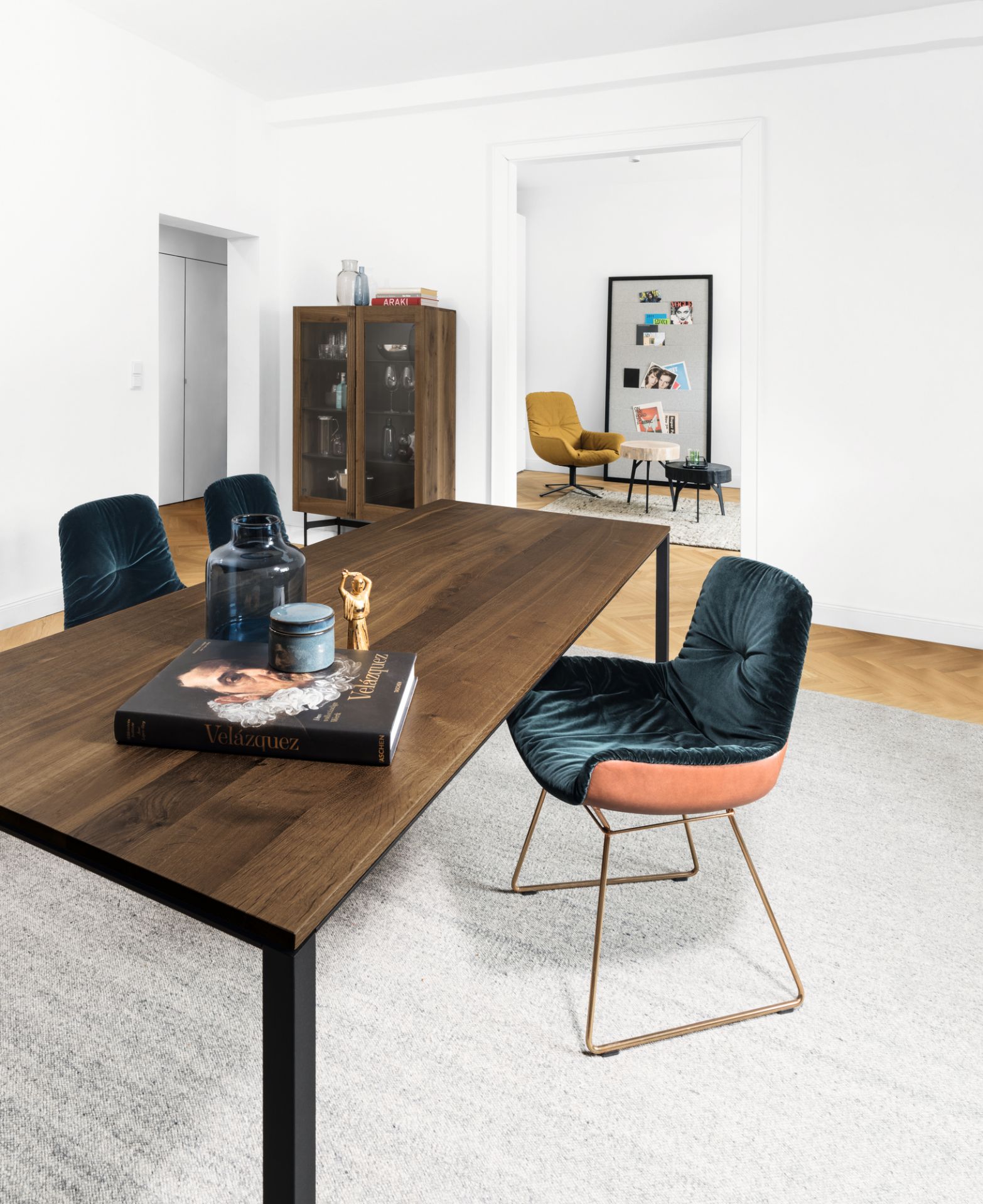 S 600 table chêne fumé Janua