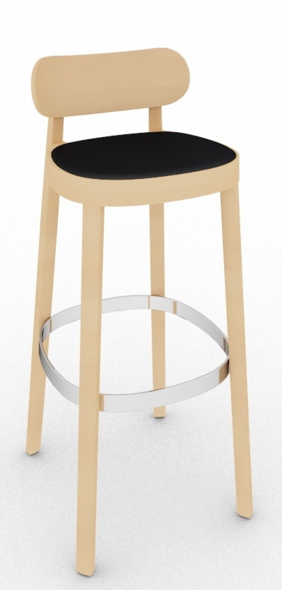 Chaise en bois / Tabouret de bar 118 SPH Thonet