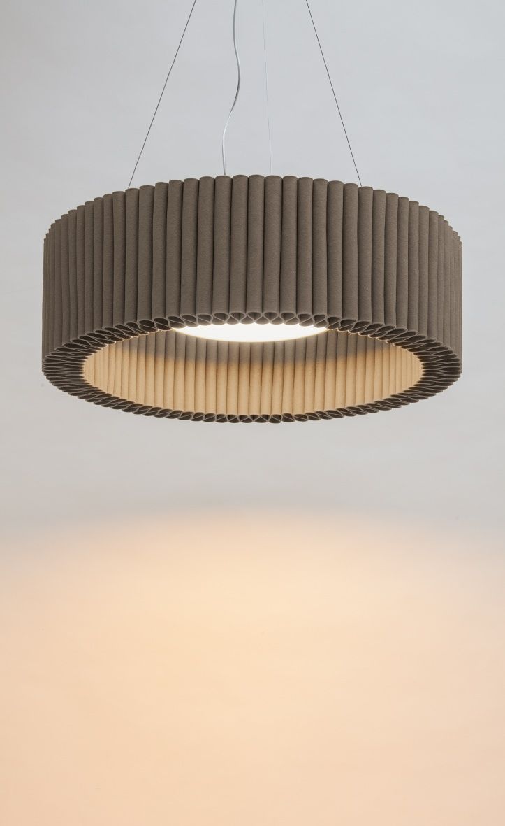Objet de plafond Welle avec dispositif de suspension inclus