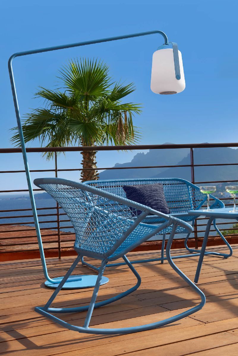 Balad 2 lampe de table H 38 cm Fermob gris argile