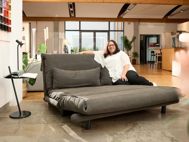 Multy First Canapé-lit 3 places avec coussin compensé ligne roset