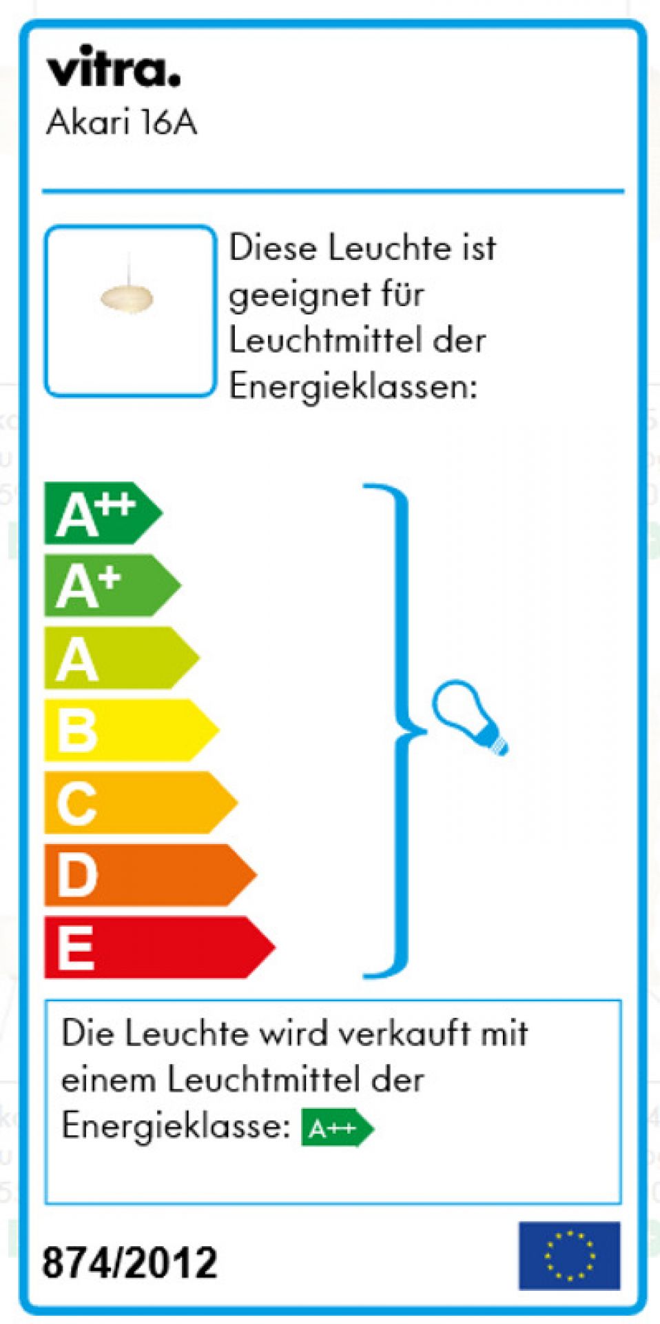 lampe pendentif Akari 16A Vitra