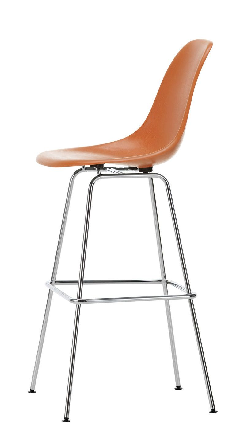 Eames Fiberglass Bar Stool High Tabouret de bar Vitra  