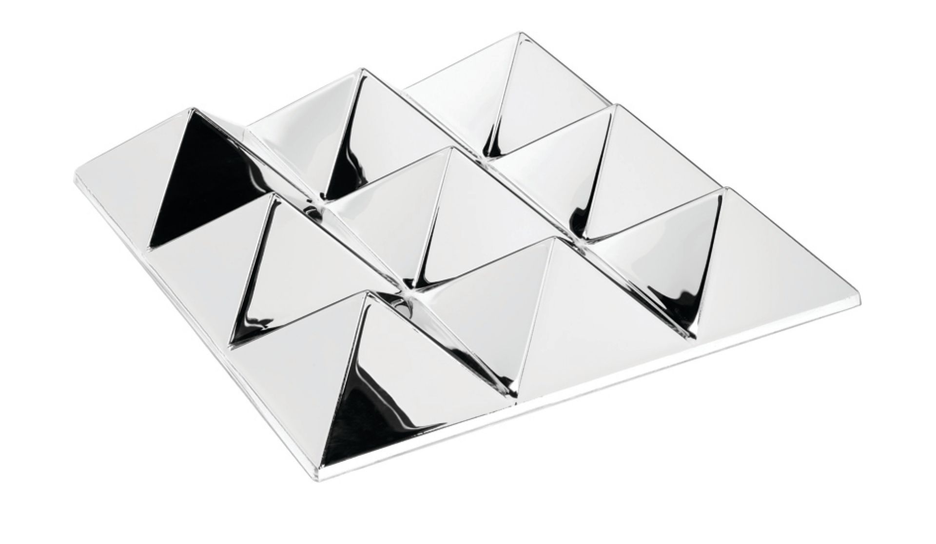 Mirror Sculptures Miroir 9 Pyramides Verpan