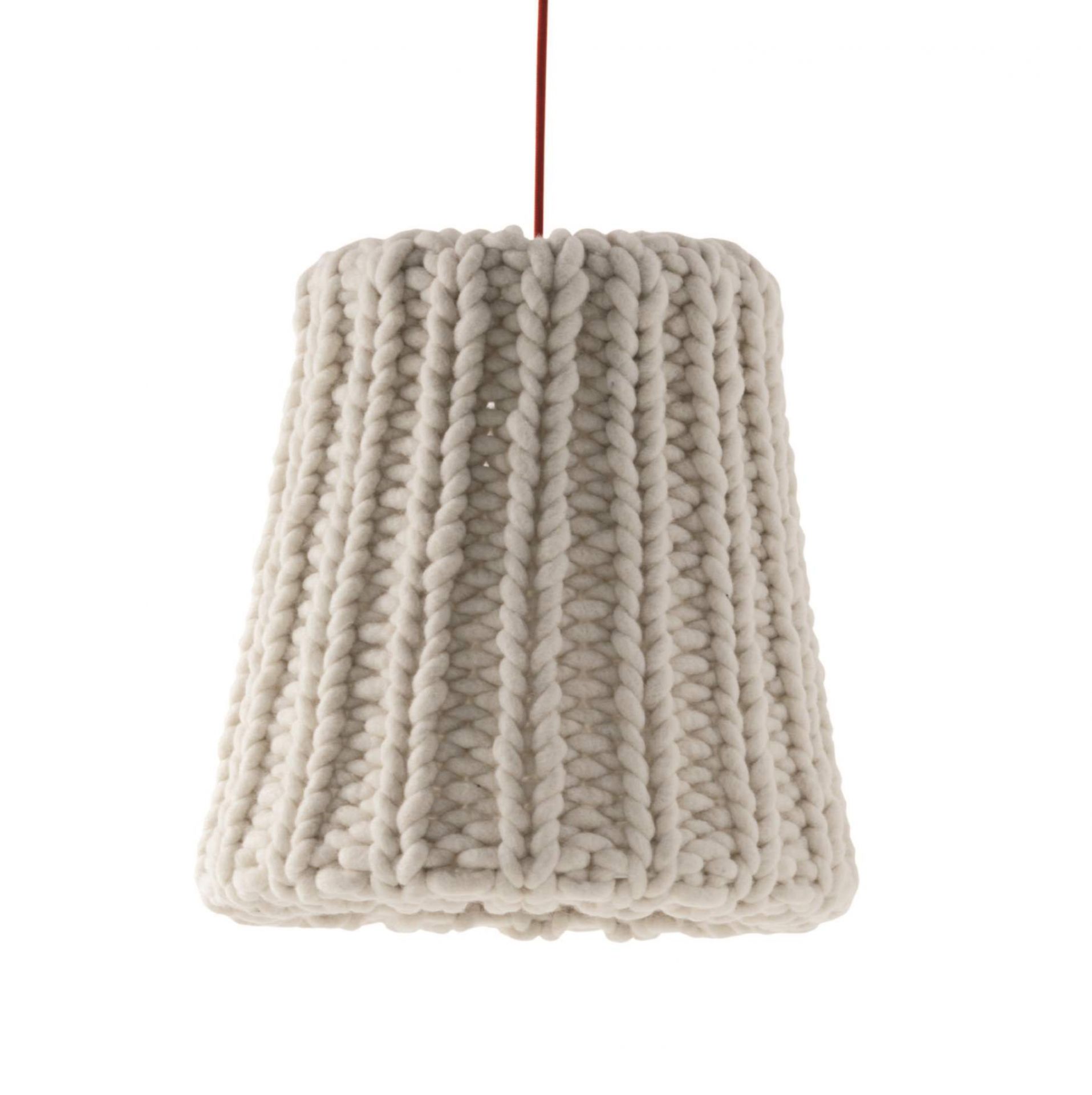 Luminaire à suspensoin large blanc Granny Casamania