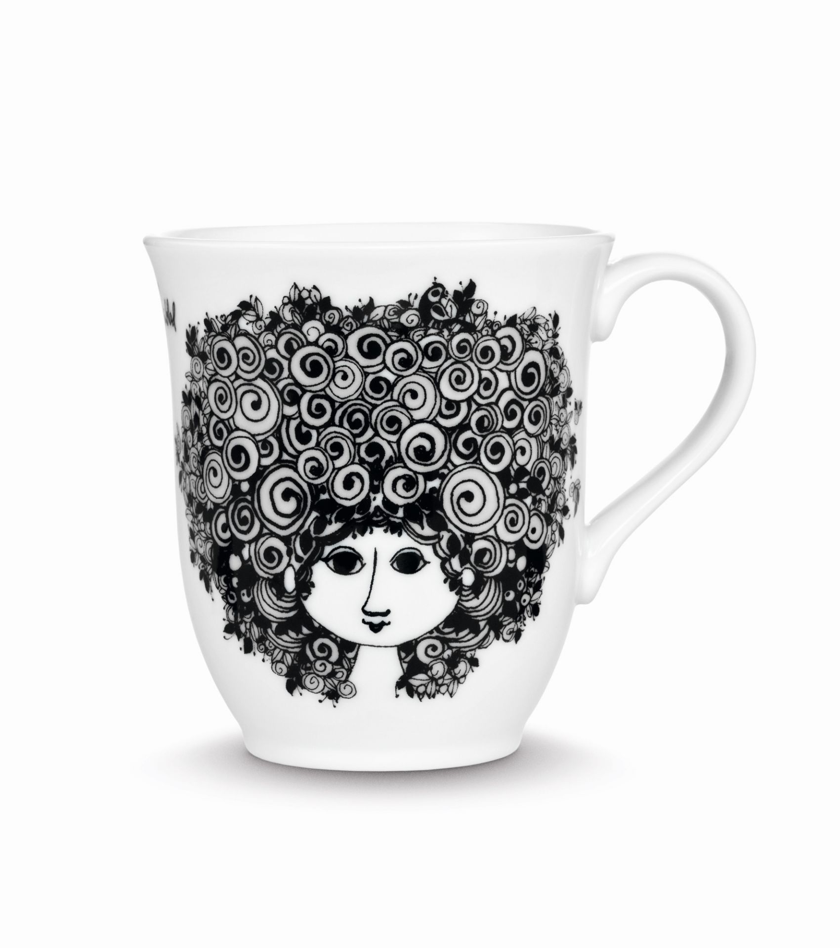 Rosalinde mug noir Bjorn Wiinblad OFFRE SPECIALE