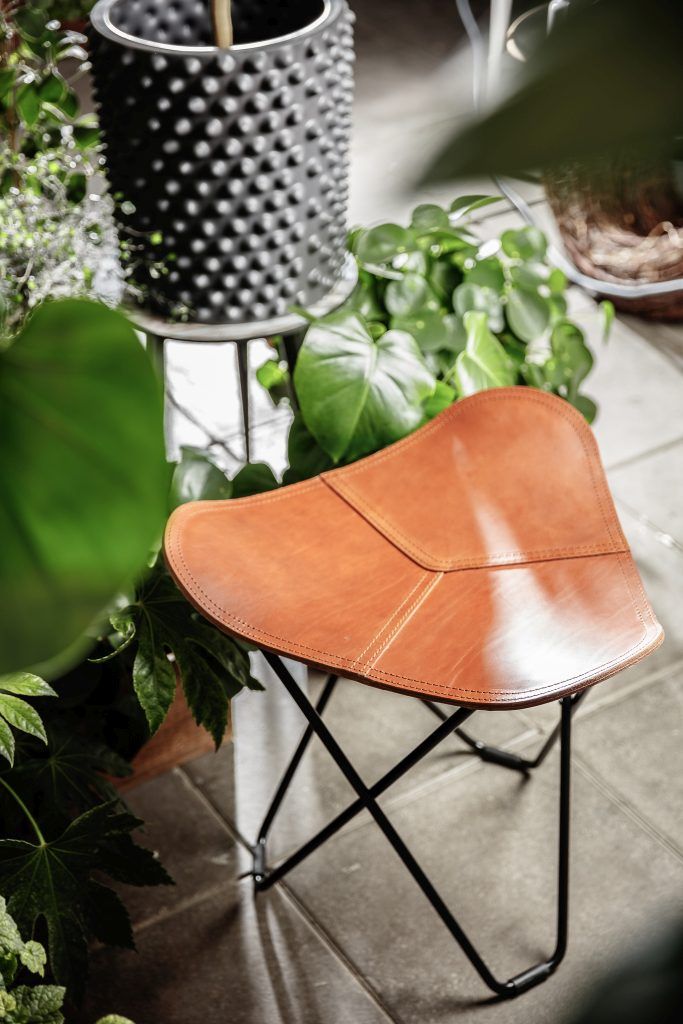 Pampa Flying Goose Tabouret Cuero 