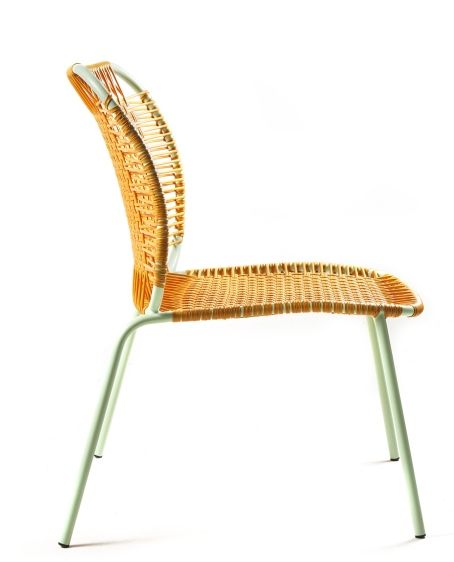 Cielo Lounge Chair low Chaise Lounge basse Outdoor ames 