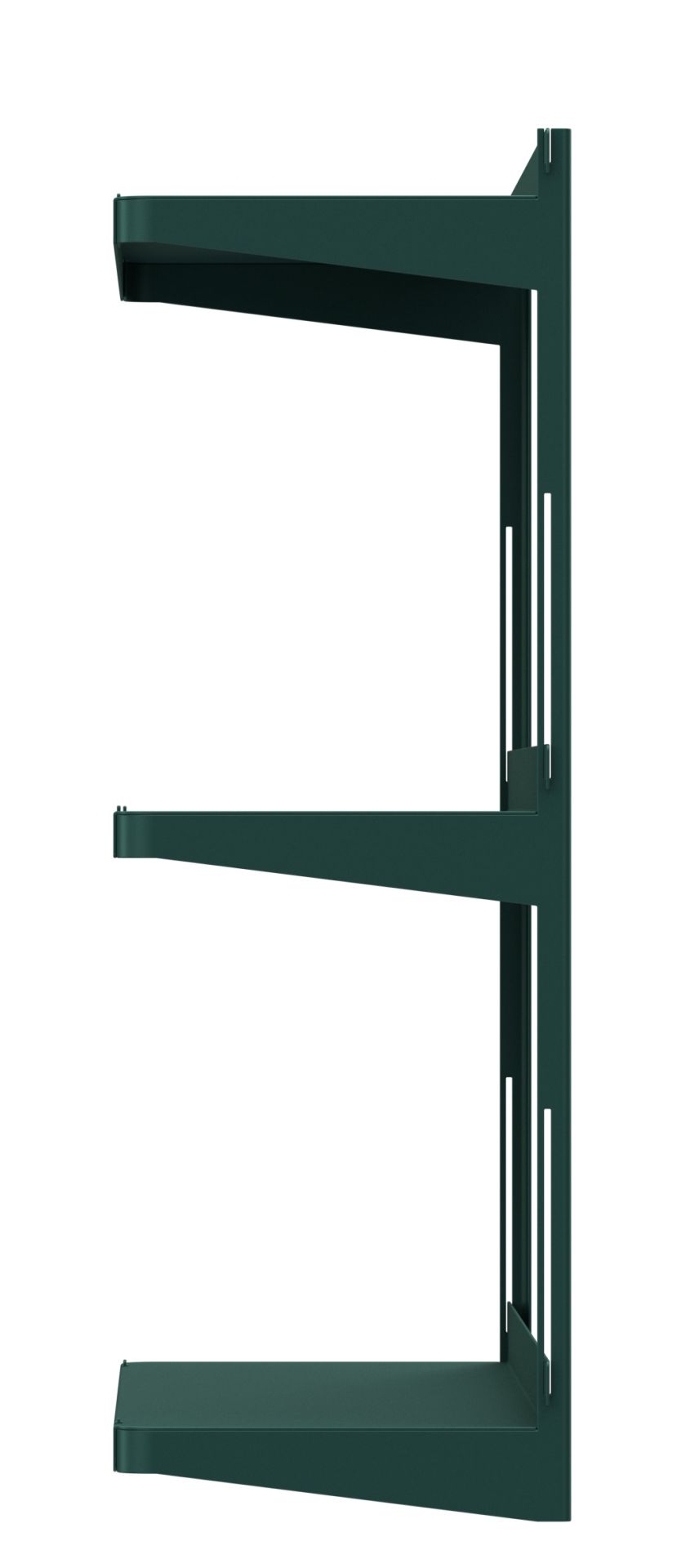 Étagère murale Click L 71 x P 21 x H 61 cm / VERT FONCÉ New Tendency OFFRE SPECIALE