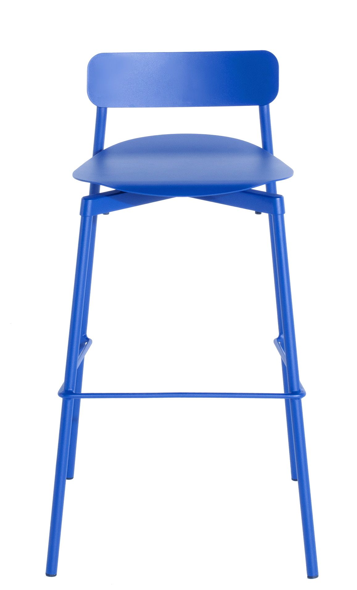 Fromme Barstool Tabouret de bar H 75 cm Petite Friture Bleu Fromme Barstool Tabouret de bar H 75 cm Petite Friture Bleu