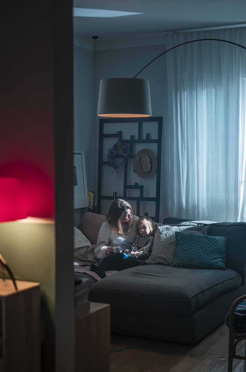 Twiggy Elle Terra LED Lampadaire Foscarini