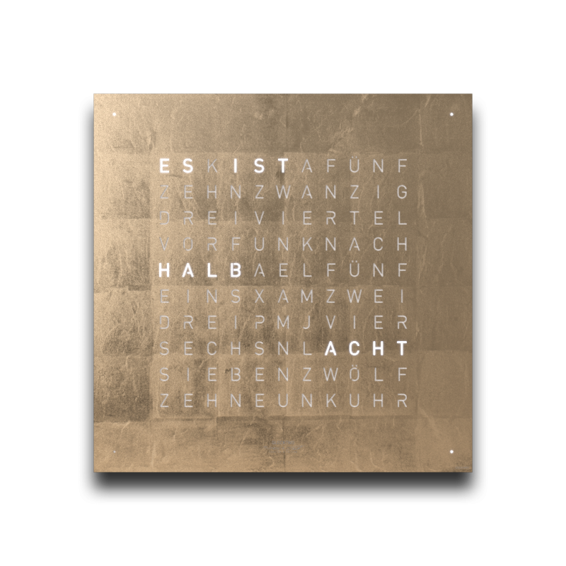 Cache avant pour l'horloge murale Earth 45 QLOCKTWO