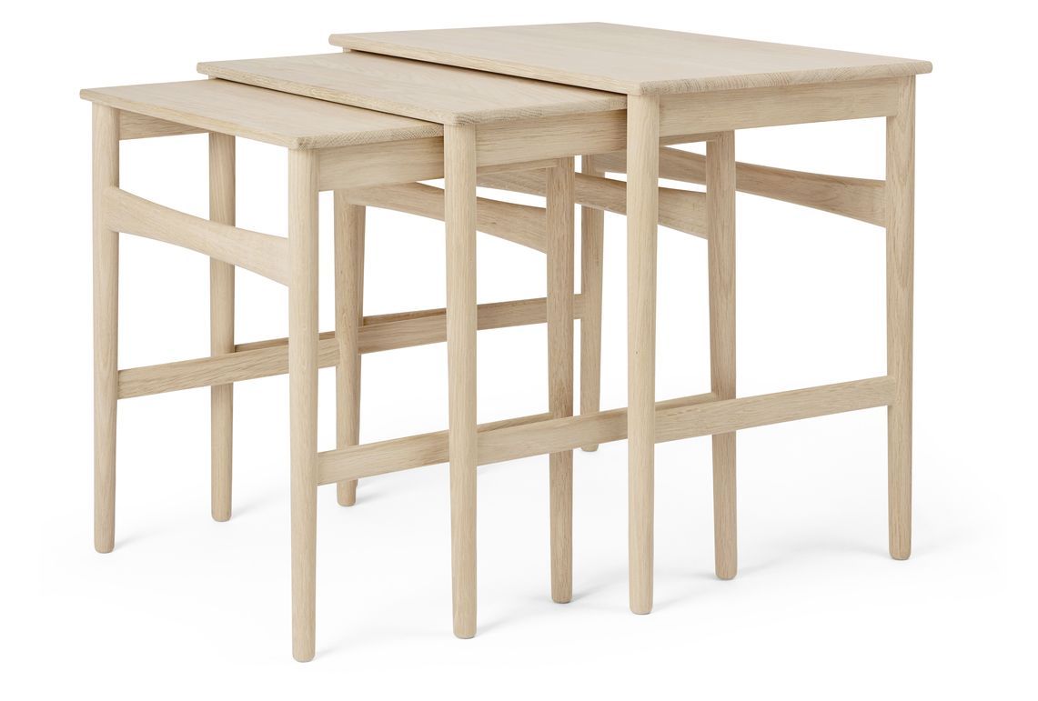 CH004 Nesting Tables tables d'appoint set de 3 Carl Hansen & Søn 