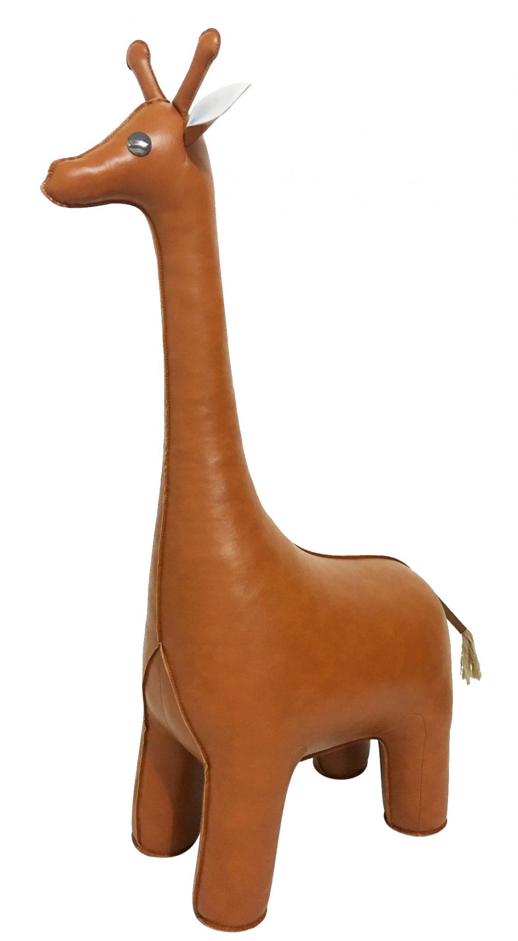 Animal en cuir XXL Butoir de porte Girafe Züny 