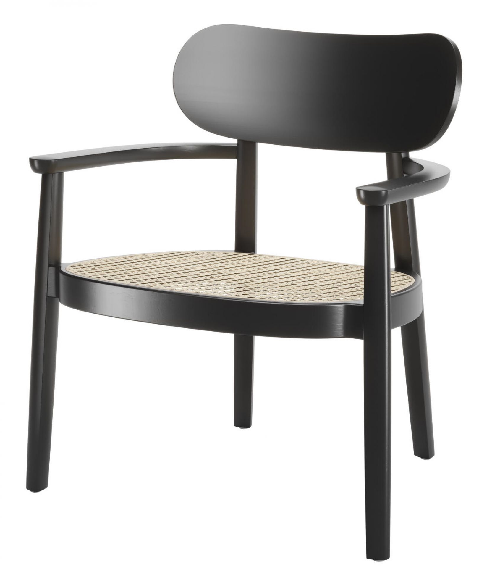 Fauteuil en bois avec accoudoirs 119 MF Thonet 