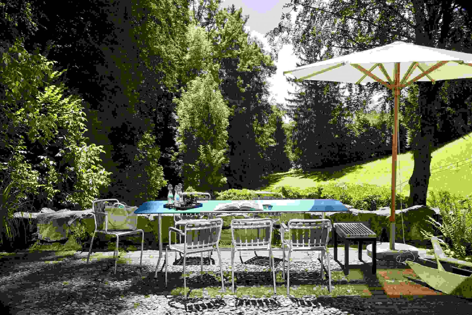 Haefeli Table à manger Outdoor L 160 x P 80 x H 74 cm Embru   