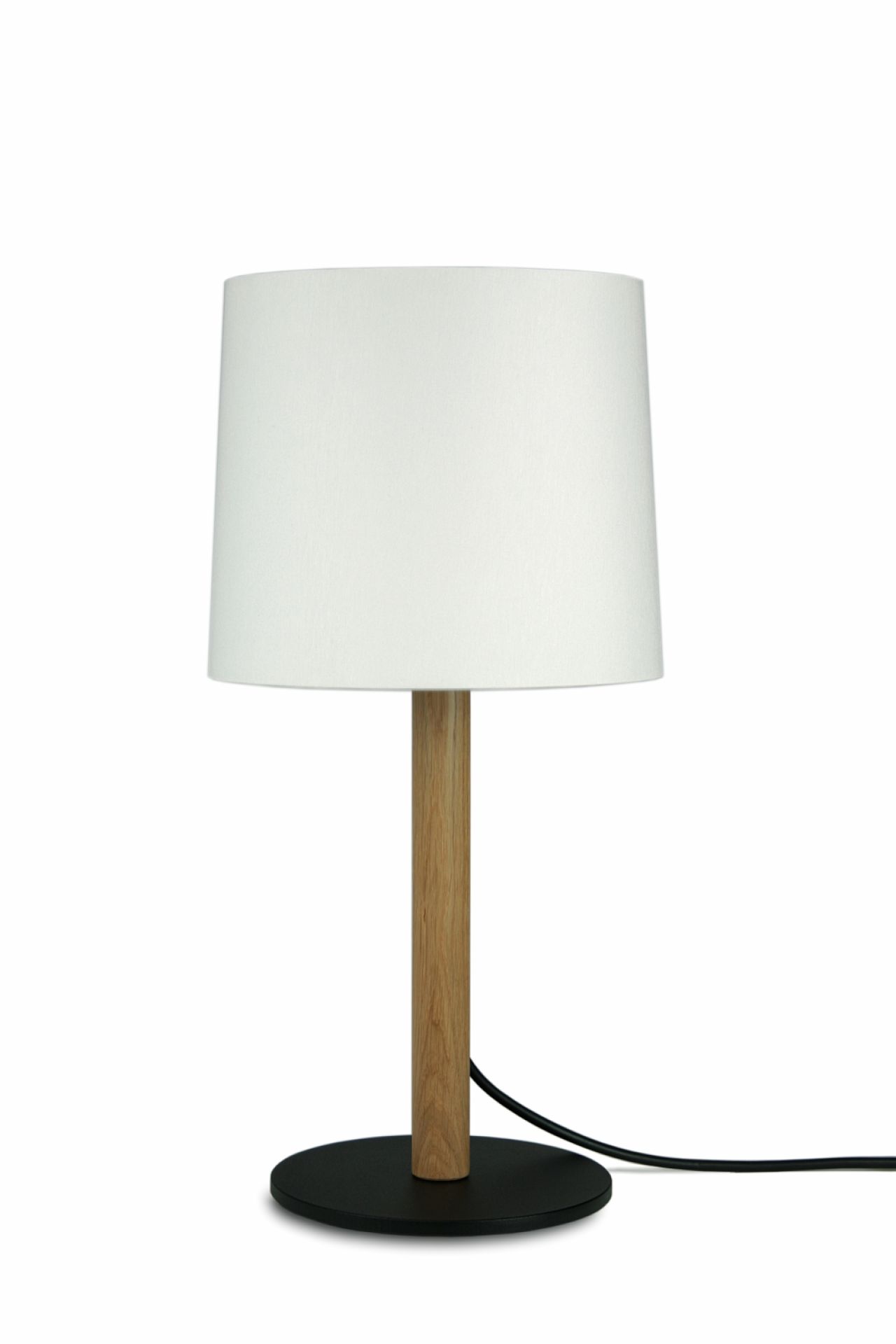 Miyu 45 Lampe de table chêne naturel / blanc Maigrau