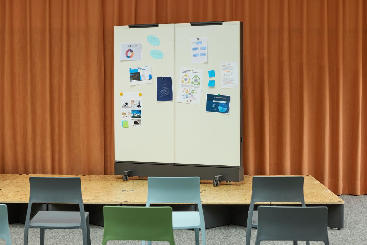 Plateforme de réinitialisation, système de plateforme modulaire Vitra