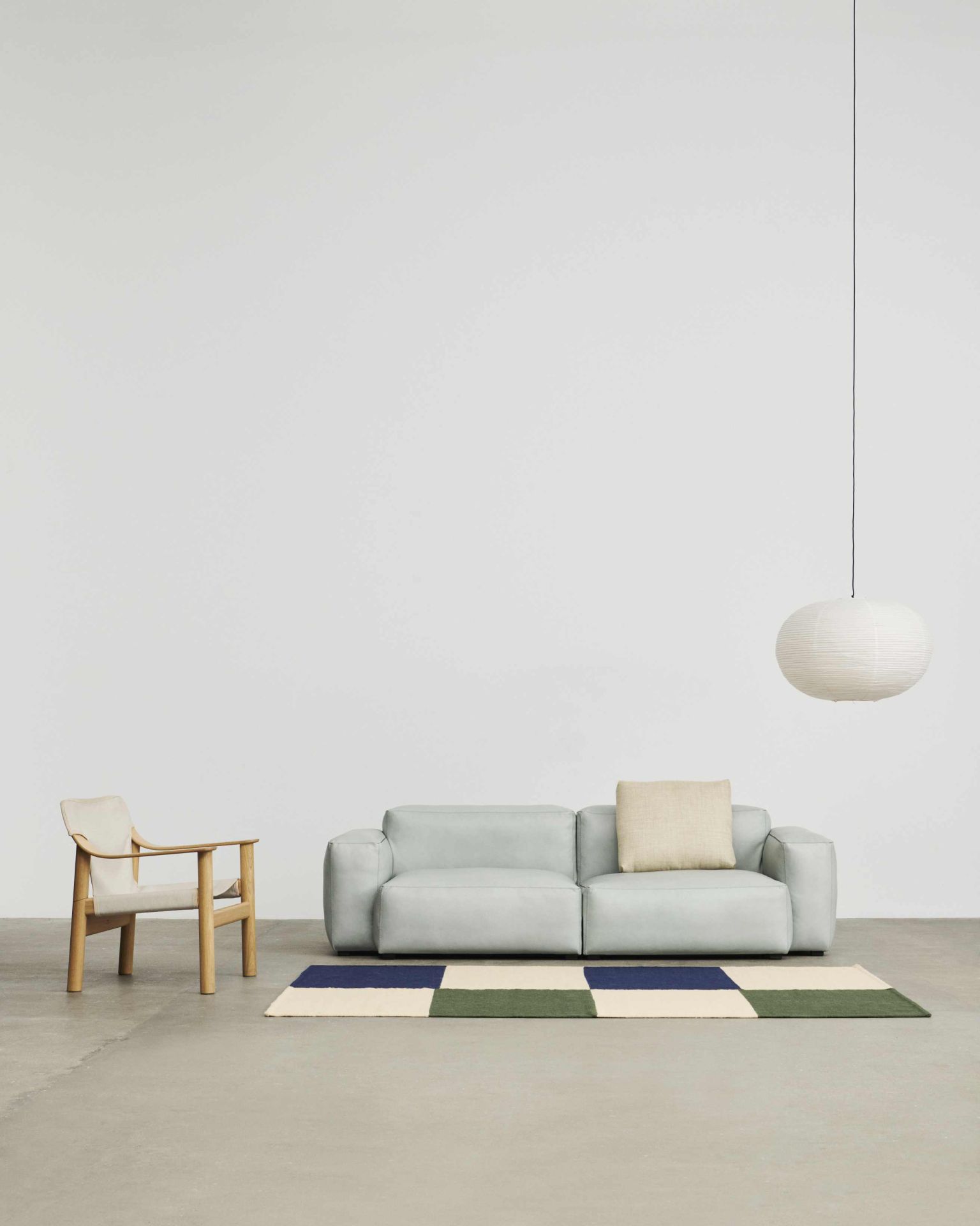Mags Soft Sofa 2,5 places Combination 1 Low Armrest Hay