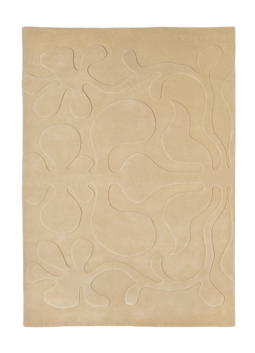 Lucia Eames Rooted Tapis Ivory Nanimarquina
