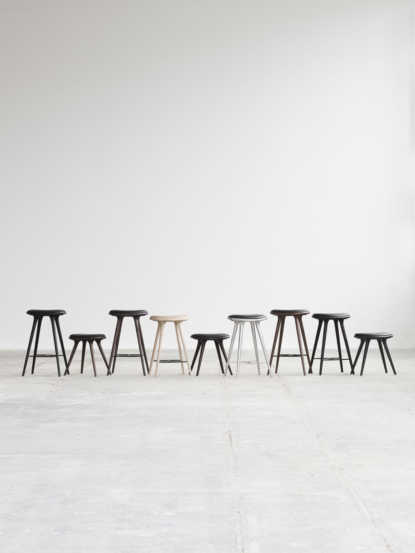 Tabouret / Tabouret de bar aluminium Mater