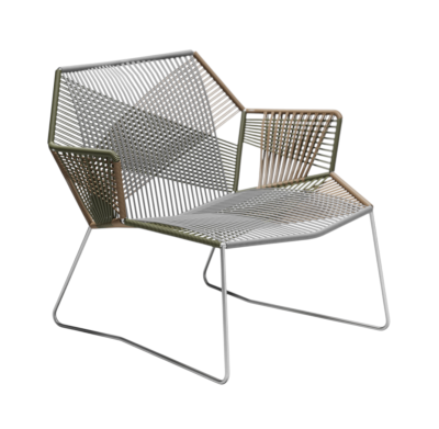 Tropicalia TR0 Fauteuil laqué avec accoudoirs Moroso