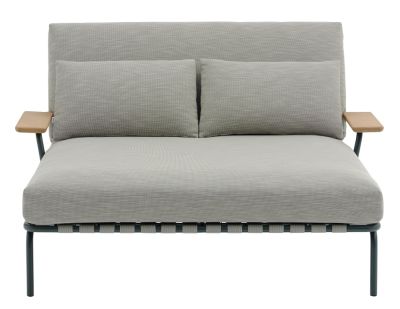 Settle Lounge Bed Chaise longue d'extérieur Muuto 