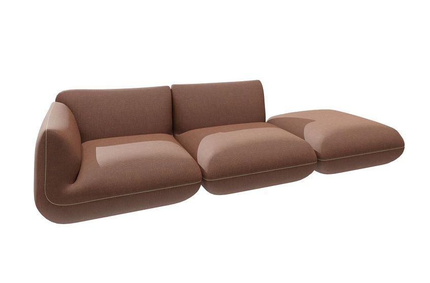 Jalis21 Canapé Tissu Cordon Amber Cor