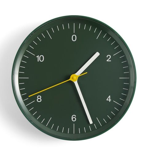 Wall Clock Horloge murale VERT Hay OFFRE SPECIALE