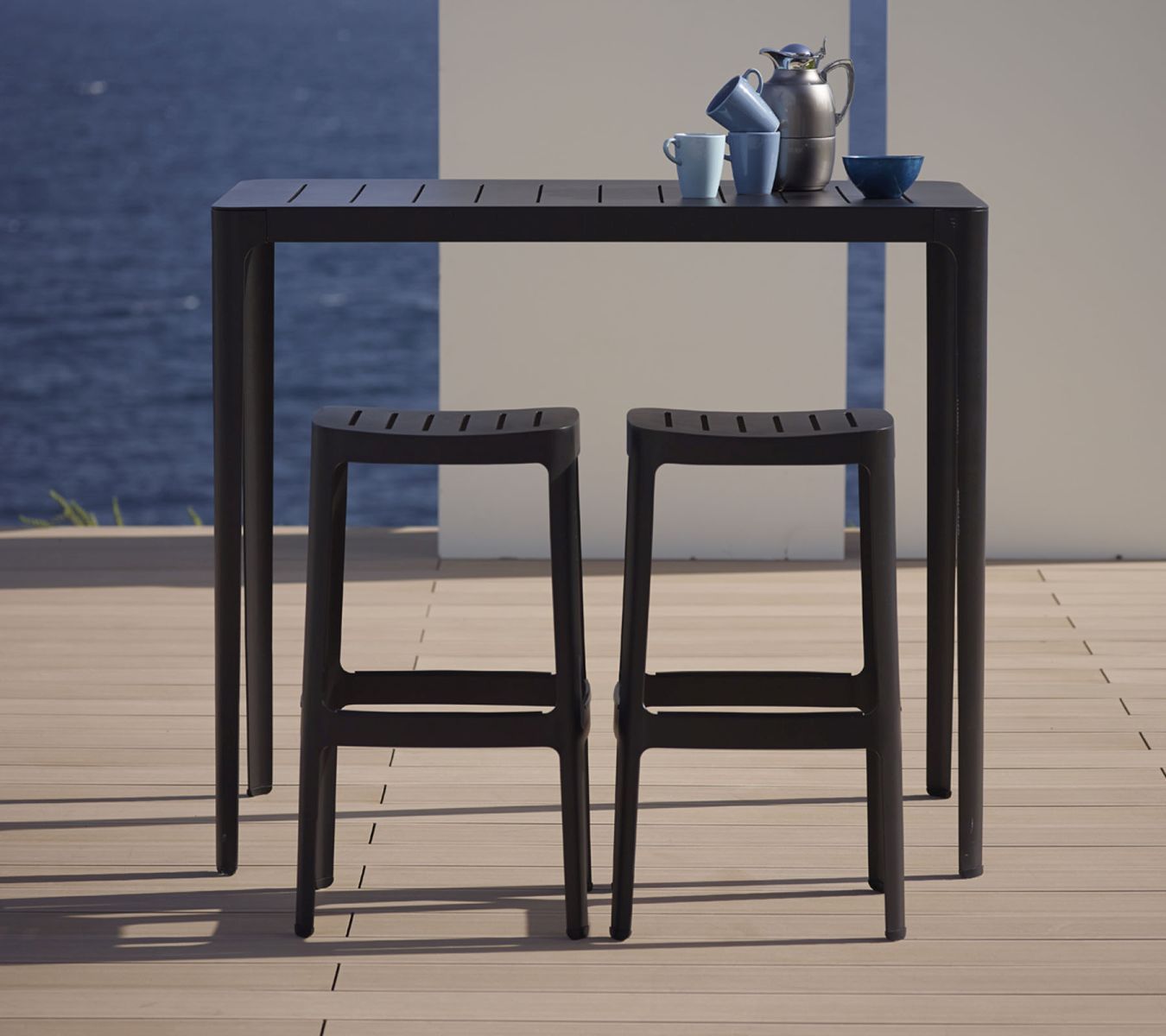 Cut Tabouret de bar empilable Cane-Line